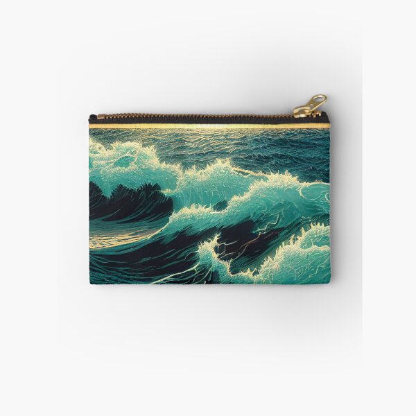 Item preview, Waved Sea Sunset designed and sold by Bratak.