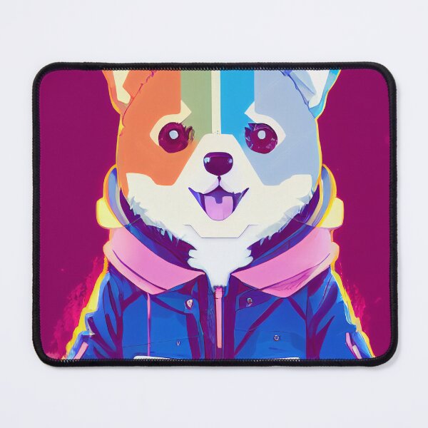 Item preview, Cutest Corgi as retro anime designed and sold by Studiowatermars.
