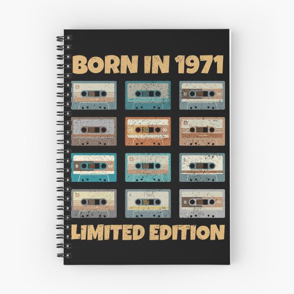 Item preview,  VINTAGE RETRO BORN IN 1971 LIMITED EDITION MIXTAPES designed and sold by Kipcio.