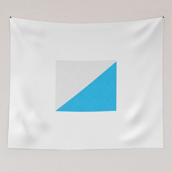 Item preview, Geometric Lines | White and Turquoise designed and sold by Peaceful Lotus Home Design.