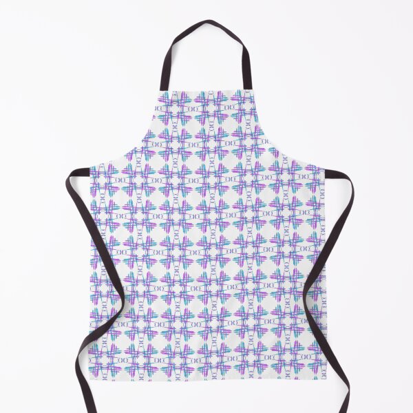 Item preview, Purple and Blue Crosses and Squares, Abstract Art designed and sold by Meo Design.
