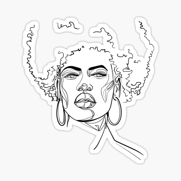 Aperçu de l'œuvre Beau visage de femme, dessin d'art en ligne créée et vendue par Ireneart369.