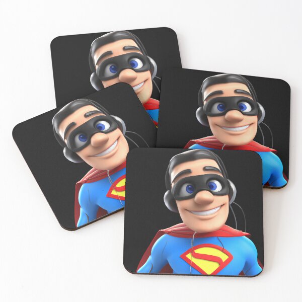 Item preview, Cartoon Superhero designed and sold by Richard Allen.