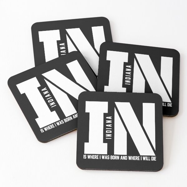 Item preview, Indiana is where I was born and where I die designed and sold by HBWOLFARTS.