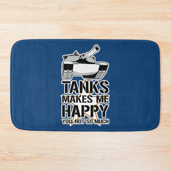 Item preview, Tanks Make Me Happy - You, Not So Much - Clean Style Black designed and sold by pzd501.