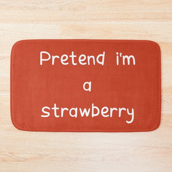 Item preview, pretend im a strawberry- funny halloween costume designed and sold by -justb-.