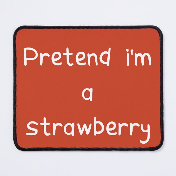 Item preview, pretend im a strawberry- funny halloween costume designed and sold by -justb-.