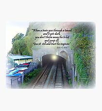 TUNNEL Photographic Print