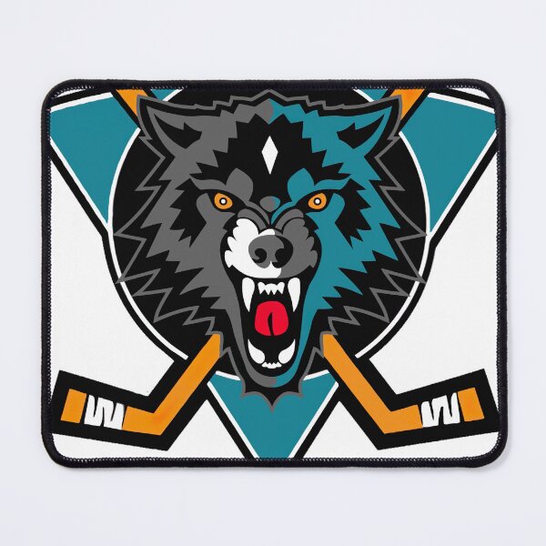 Item preview, Cool wolf hoky logo designed and sold by imadhad.