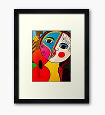 Love =music Framed Print