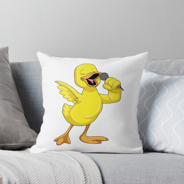 Item preview, Duck as Singer with Microphone designed and sold by Snabdesign84.