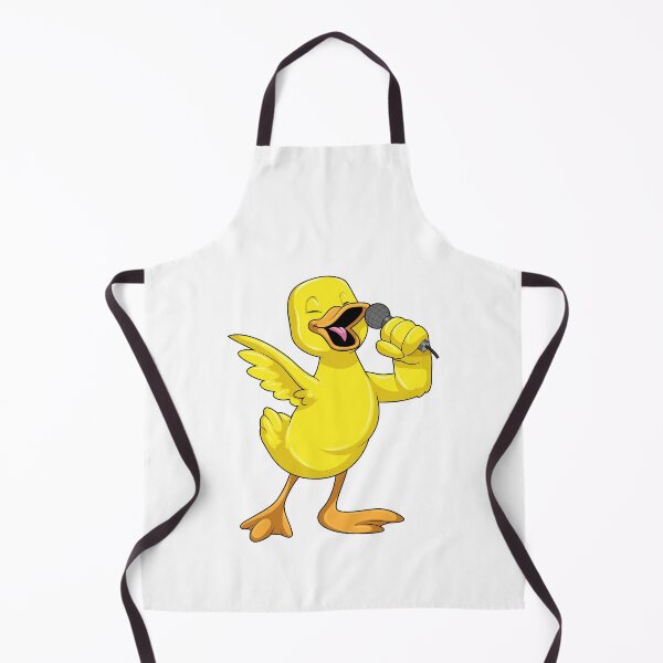 Item preview, Duck as Singer with Microphone designed and sold by Snabdesign84.