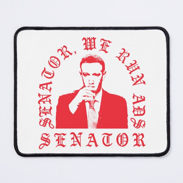 Item preview, SENATOR WE RUN ADS designed and sold by EstripaKedavra.