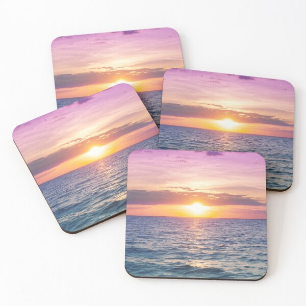 Item preview, Pink & Purple Ocean Sunset designed and sold by newburyboutique.