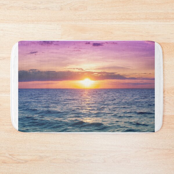 Item preview, Pink & Purple Ocean Sunset designed and sold by newburyboutique.