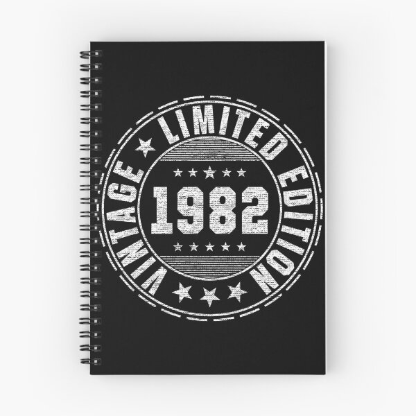 Aperçu de l'œuvre 1982 Vintage Edition Limitée 40 Ans 40e Anniversaire créée et vendue par MarkTees.