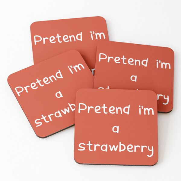 Item preview, pretend im a strawberry- funny halloween costume designed and sold by -justb-.