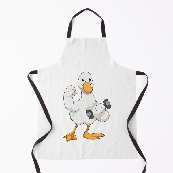 Item preview, Duck at Bodybuilding with Dumbbell designed and sold by Snabdesign84.