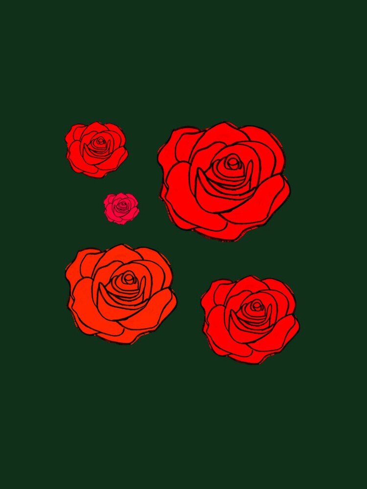 Thumbnail 4 of 4, iPhone Case, Abstract Red Roses                   designed and sold by Janekimberly.