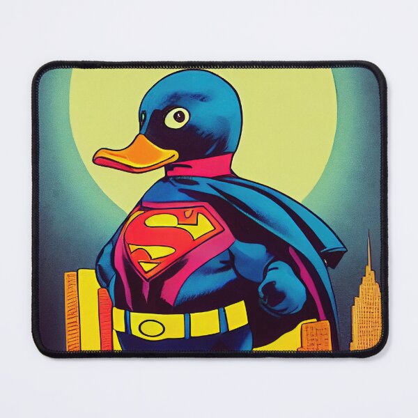 Item preview, Superhero Duck! designed and sold by Space Frog Art ⭐⭐⭐⭐⭐.