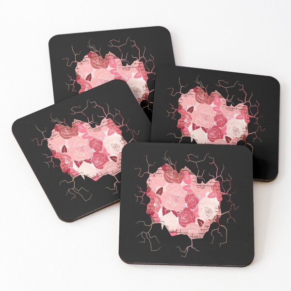 Item preview, brick wall roses              designed and sold by Janekimberly.