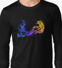 Final Fantasy X - Coloured Logo Long Sleeve T-Shirt