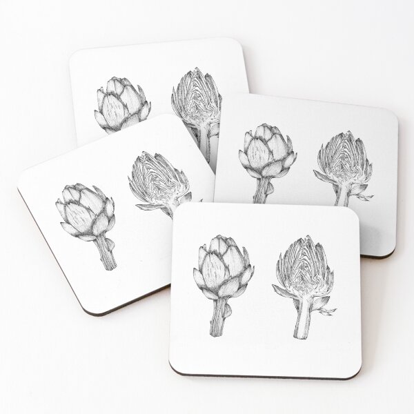 Item preview, An Insightful Look Inside the Artichoke (Black and White) designed and sold by stronghart.