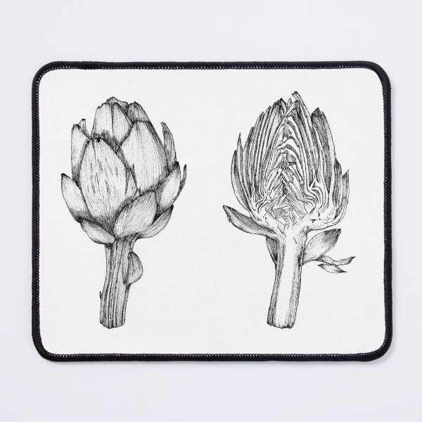 Item preview, An Insightful Look Inside the Artichoke (Black and White) designed and sold by stronghart.