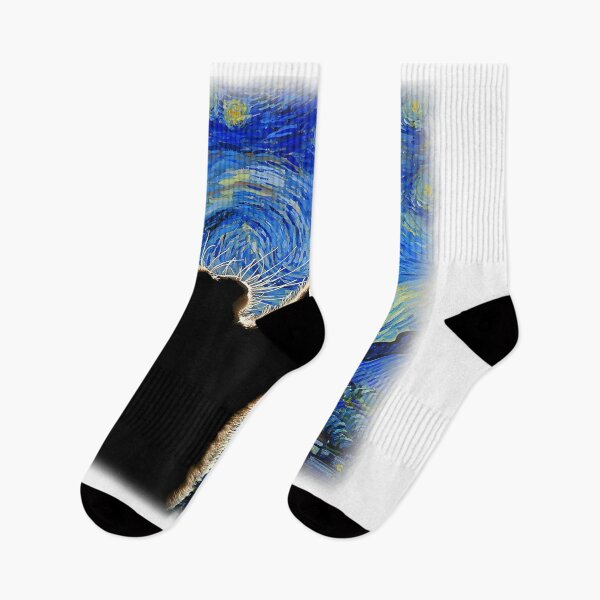 Item preview, Starry Night Cat, Van Gogh Cat, Cat Lover, Cat Mom, Cat Dad New designed and sold by EvansCoppin.