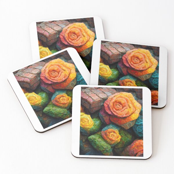 Item preview, Brick wall roses             designed and sold by Janekimberly.