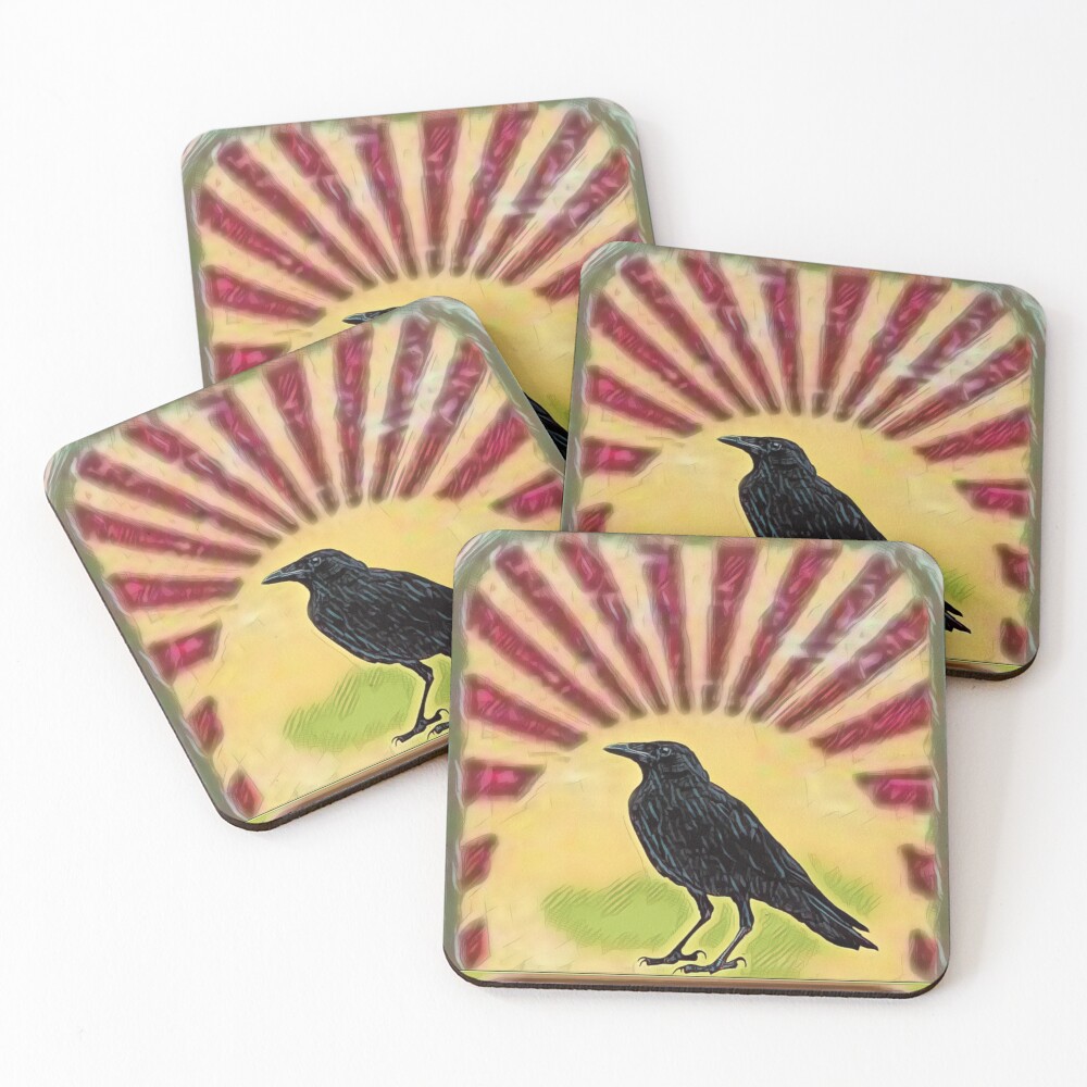 Item preview, Coasters (Set of 4) designed and sold by RetroPalmTree.