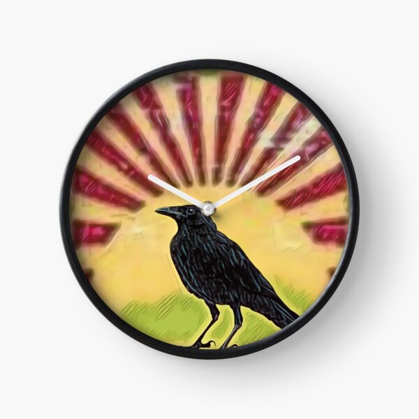 Aperçu de l'œuvre corbeau rétro créée et vendue par RetroPalmTree.