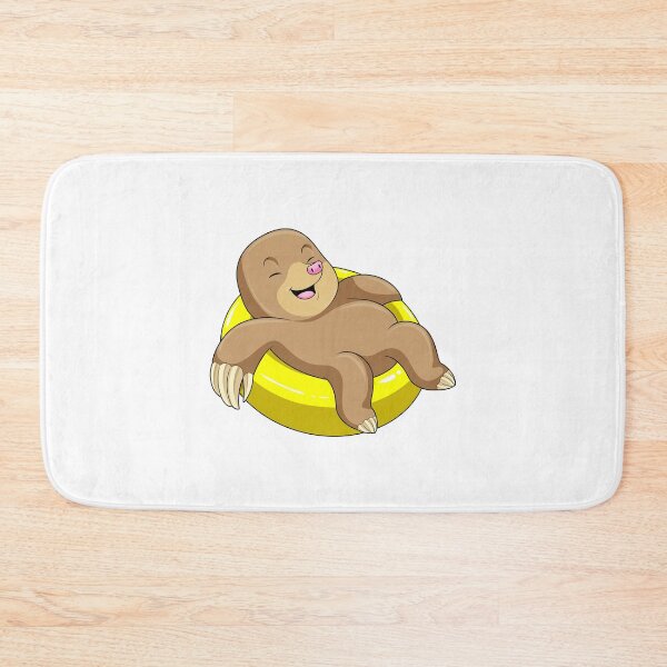 Item preview, Mole at Swimming with Lifebuoy designed and sold by Snabdesign84.