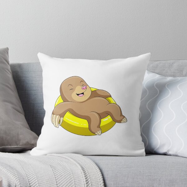 Item preview, Mole at Swimming with Lifebuoy designed and sold by Snabdesign84.