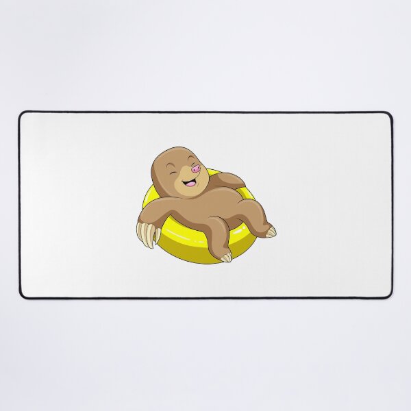 Item preview, Mole at Swimming with Lifebuoy designed and sold by Snabdesign84.