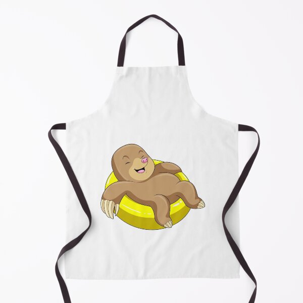 Item preview, Mole at Swimming with Lifebuoy designed and sold by Snabdesign84.