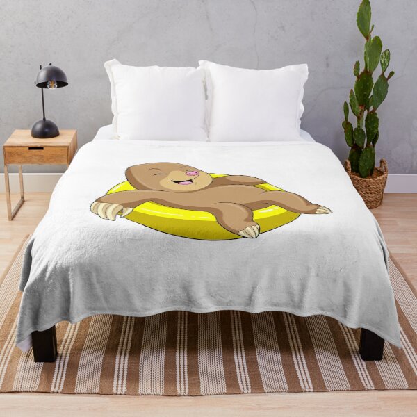 Item preview, Mole at Swimming with Lifebuoy designed and sold by Snabdesign84.