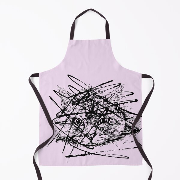 Item preview, Hand drawn black Pet cat designed and sold by Cloofur.