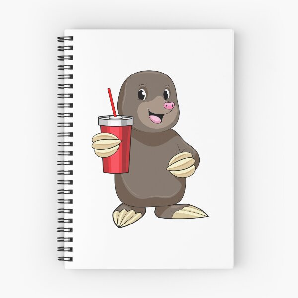 Item preview, Mole with Drinking mug designed and sold by Snabdesign84.