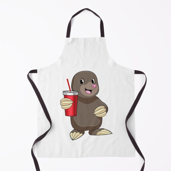 Item preview, Mole with Drinking mug designed and sold by Snabdesign84.