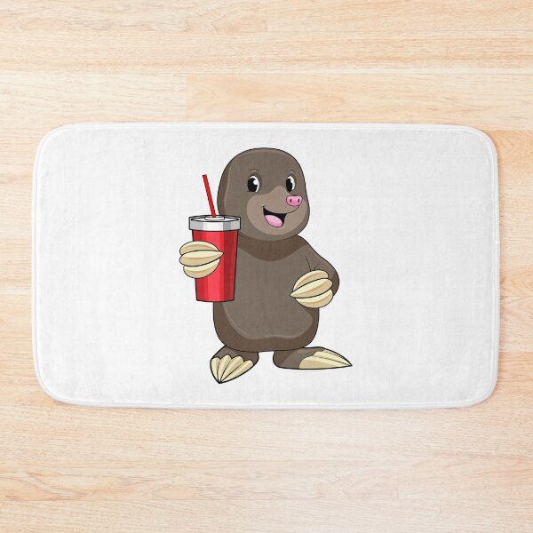 Item preview, Mole with Drinking mug designed and sold by Snabdesign84.