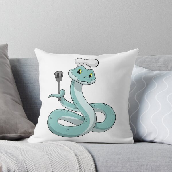 Item preview, Snake as Cook with Chef hat designed and sold by Snabdesign84.