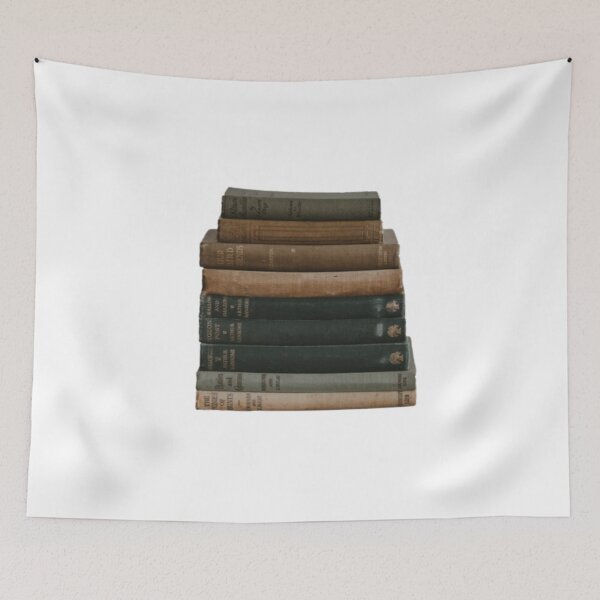 Item preview, Vintage Book Pile designed and sold by PottersArt.