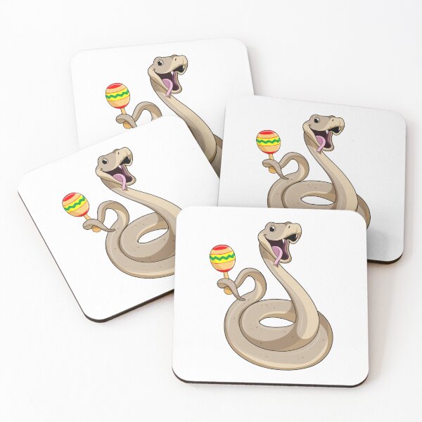 Item preview, Snake as Musician with Maracas designed and sold by Snabdesign84.
