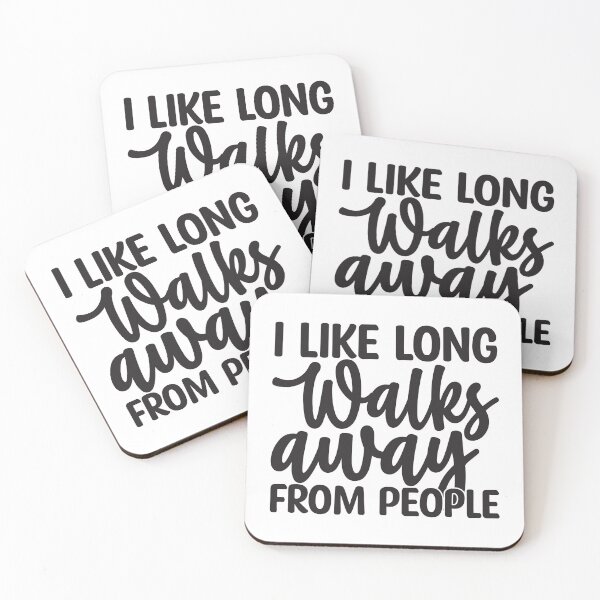 Item preview, I like long walks away from people designed and sold by Honeybee Designs.