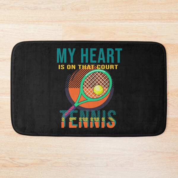 Item preview, MY HEART IS ON THAT COURT TENNIS designed and sold by Lazza-Tracks.