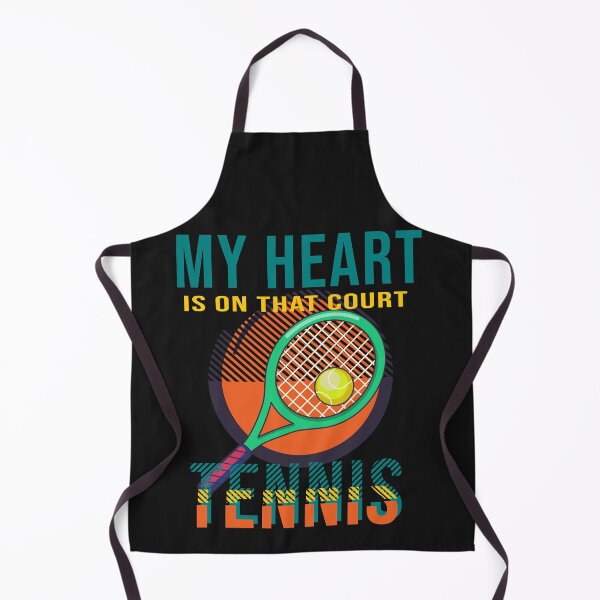 Item preview, MY HEART IS ON THAT COURT TENNIS designed and sold by Lazza-Tracks.