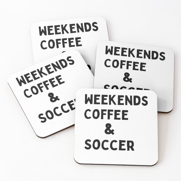 Item preview, Weekends coffee and soccer  designed and sold by Wonka ⭐⭐⭐⭐⭐.