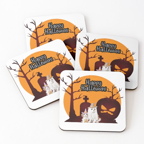 Item preview, Happy Halloween. Witches Dog. Halloween Dog designed and sold by Doggymadness.