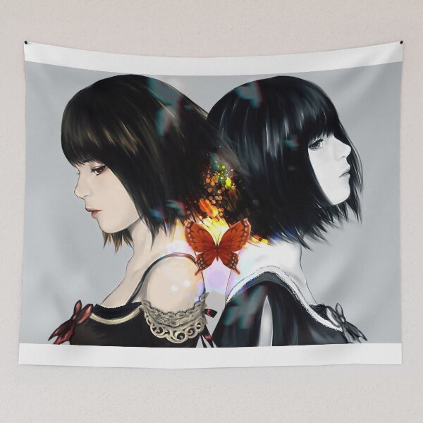 Item preview, Japanese anime japanese girls asian popart modern art designed and sold by Kallandra.